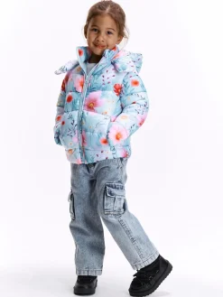 GATE Pikowana kurtka zimowa z nadrukiem|Dzieci Dziewczynki·Kurtki I Płaszcze