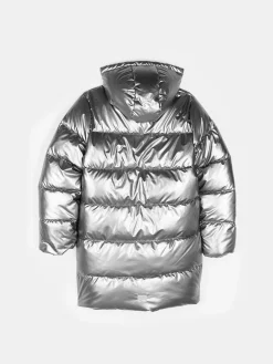 GATE Pikowana metaliczna kurtka zimowa|Dzieci Dziewczynki·Kurtki I Płaszcze