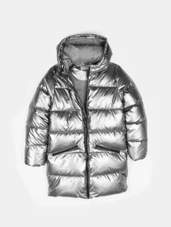 GATE Pikowana metaliczna kurtka zimowa|Dzieci Dziewczynki·Kurtki I Płaszcze