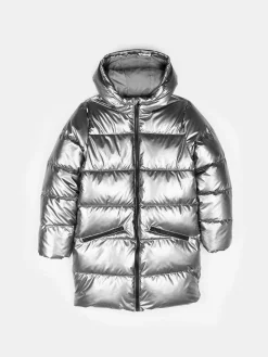GATE Pikowana metaliczna kurtka zimowa|Dzieci Dziewczynki·Kurtki I Płaszcze