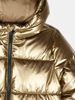 GATE Pikowana metaliczna kurtka zimowa|Dzieci Dziewczynki·Kurtki I Płaszcze