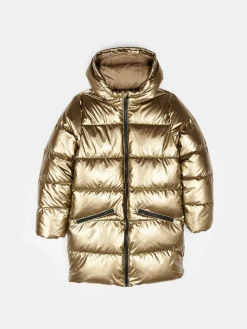 GATE Pikowana metaliczna kurtka zimowa|Dzieci Dziewczynki·Kurtki I Płaszcze