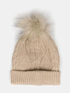 GATE Pleciona czapka z pomponem|Dzieci Akcesoria|Baby
