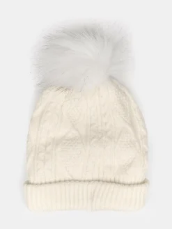 GATE Pleciona czapka z pomponem|Dzieci Akcesoria|Baby