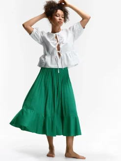 GATE Plisowana spódnica midi| Kategorie·Spódnice ☀️