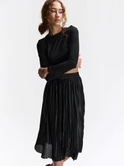 GATE Plisowana spódnica midi| Kategorie·Spódnice ☀️