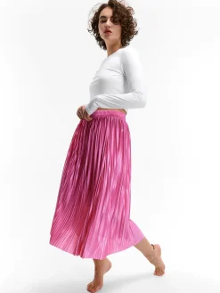 GATE Plisowana spódnica midi| Kategorie·Spódnice ☀️