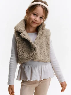 GATE Pluszowa kamizelka|Dzieci Dziewczynki·Kurtki I Płaszcze