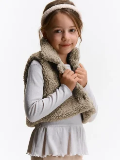 GATE Pluszowa kamizelka|Dzieci Dziewczynki·Kurtki I Płaszcze