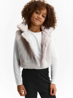 GATE Pluszowa kamizelka|Dzieci Dziewczynki·Kurtki I Płaszcze