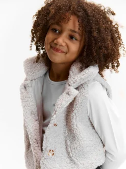 GATE Pluszowa kamizelka|Dzieci Dziewczynki·Kurtki I Płaszcze