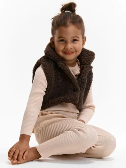 GATE Pluszowa kamizelka|Dzieci Dziewczynki·Kurtki I Płaszcze