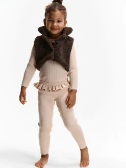 GATE Pluszowa kamizelka|Dzieci Dziewczynki·Kurtki I Płaszcze