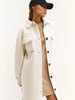 GATE Pluszowa kurtka| Kurtki I Płaszcze·Płaszcze|Kurtki I Płaszcze·Kurtki Przejściowe