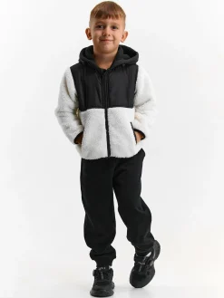 GATE Pluszowa kurtka z kapturem|Dzieci Chłopcy·Kurtki I Płaszcze