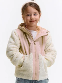 GATE Pluszowa kurtka z kapturem|Dzieci Dziewczynki·Kurtki I Płaszcze