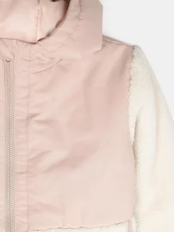 GATE Pluszowa kurtka z kapturem|Dzieci Dziewczynki·Kurtki I Płaszcze