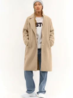 GATE Pluszowy płaszcz| Kurtki I Płaszcze·Płaszcze