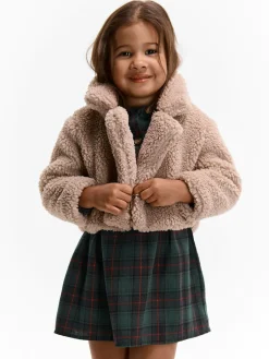 GATE Pluszowy płaszcz|Dzieci Dziewczynki·Kurtki I Płaszcze