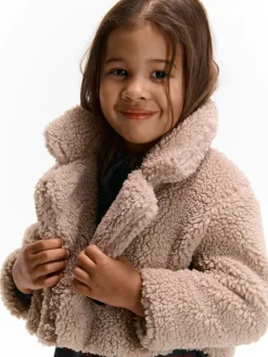 GATE Pluszowy płaszcz|Dzieci Dziewczynki·Kurtki I Płaszcze