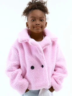 GATE Pluszowy płaszcz|Dzieci Dziewczynki·Kurtki I Płaszcze