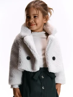 GATE Pluszowy płaszcz|Dzieci Dziewczynki·Kurtki I Płaszcze