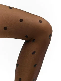 GATE Pończochy nylonowe w kropki 20 DEN| Bielizna·Rajstopy|Akcesoria·Pończochy