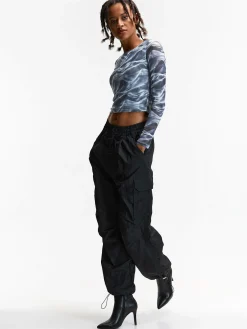 GATE Połączony top z siateczki| Koszulki I Topy·Topy|Koszulki I Topy·Crop Top ☀️