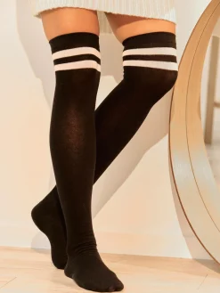 GATE Podkolanówki w paski| Bielizna·Skarpety|Akcesoria·Skarpety