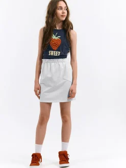 GATE Podstawowa spódnica dresowa|Dzieci Dziewczynki·Spódnice ☀️