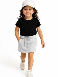 GATE Podstawowa spódnica dresowa|Dzieci Dziewczynki·Spódnice ☀️