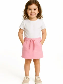 GATE Podstawowa spódnica dresowa|Dzieci Dziewczynki·Spódnice ☀️