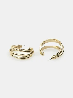 GATE Podstawowe kolczyki koła| Akcesoria·Biżuteria