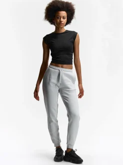 GATE Podstawowe spodnie dresowe z drapaną wewnętrzną stroną| Spodnie·Spodnie Dresowe