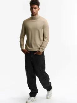 GATE Podstawowy dzianinowy golf| Swetry I Bluzy·Swetry