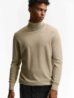 GATE Podstawowy dzianinowy golf| Swetry I Bluzy·Swetry