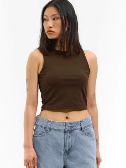 GATE Podstawowy elastyczny top na ramiączkach| Koszulki I Topy·Podkoszulki ☀️