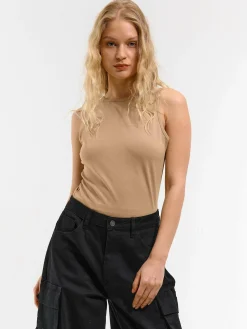 GATE Podstawowy elastyczny top na ramiączkach| Koszulki I Topy·Podkoszulki ☀️