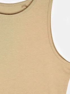 GATE Podstawowy elastyczny top na ramiączkach| Koszulki I Topy·Podkoszulki ☀️