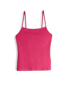 GATE Podstawowy elastyczny top na ramiączkach| Koszulki I Topy·Podkoszulki ☀️