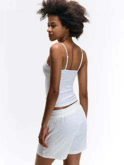 GATE Podstawowy elastyczny top na ramiączkach| Koszulki I Topy·Podkoszulki ☀️