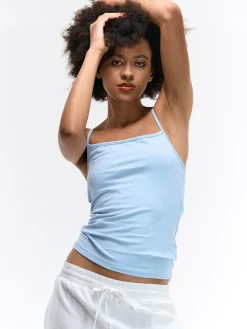 GATE Podstawowy elastyczny top na ramiączkach| Koszulki I Topy·Podkoszulki ☀️