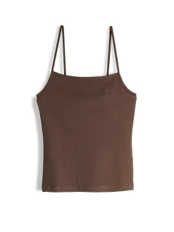 GATE Podstawowy elastyczny top na ramiączkach| Koszulki I Topy·Podkoszulki ☀️