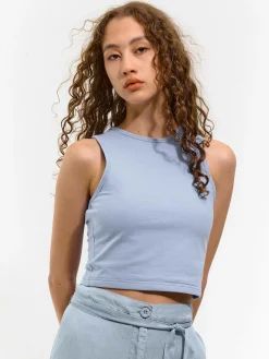 GATE Podstawowy elastyczny top na ramiączkach| Koszulki I Topy·Podkoszulki ☀️