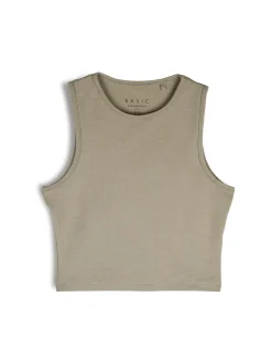 GATE Podstawowy elastyczny top na ramiączkach| Koszulki I Topy·Podkoszulki ☀️