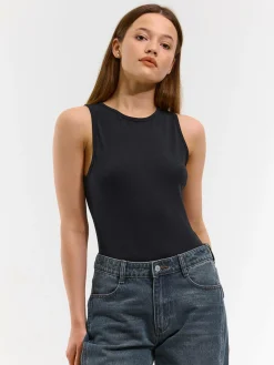 GATE Podstawowy elastyczny top na ramiączkach| Koszulki I Topy·Podkoszulki ☀️