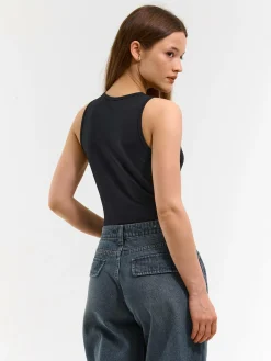 GATE Podstawowy elastyczny top na ramiączkach| Koszulki I Topy·Podkoszulki ☀️