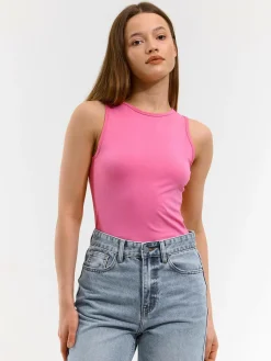 GATE Podstawowy elastyczny top na ramiączkach| Koszulki I Topy·Podkoszulki ☀️