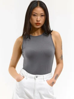 GATE Podstawowy elastyczny top na ramiączkach| Koszulki I Topy·Podkoszulki ☀️