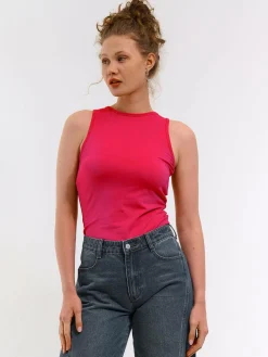 GATE Podstawowy elastyczny top na ramiączkach| Koszulki I Topy·Podkoszulki ☀️